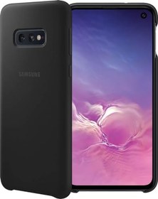 Resim Samsung EF-PG970TBEGWW Galaxy S10e Silikon Kılıf, Siyah 