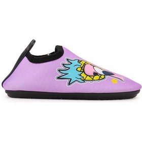 Resim Kiko Kids Bird Havuz Plaj Kız Çocuk Deniz Ayakkabısı 8535 Mor Mor 