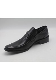 Resim Fosco 1390 Erkek Günlük Hakiki Deri Ayakkabı Siyah 