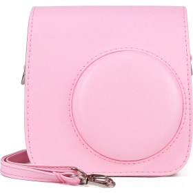 Resim Ykd Store Fujıfılm Instax Mini 7+ Için Tam Vücut Deri Kılıf Çanta Pembe (Yurt Dışından) 