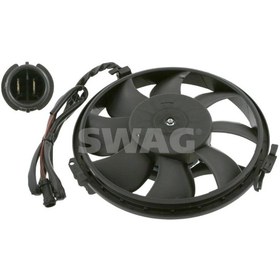 Resim SWAG 30914746 KLİMA FAN MOTORU 280MM 300 W A4 A6 A8 PASSAT SHARAN 