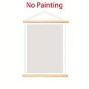 Resim 1 Adet Klasik Ahşap Poster Çerçevesi, Dikey Dikdörtgen Sanat Askısı, Geleneksel Tarz, Resim, Parşömenler, Baskılar ve Görüntüler için Ahşap Çerçeve Malzemesi, Duvar Dekorasyonu 