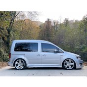 Resim Vw Caddy 2004-2020 Areo Yan Marşpiel Takımı Boyasız Fiberglass 