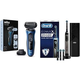 Resim Braun/Oral b Erkek bakım seti/Seri 6 B1200s ıslak kuru kablosuz/Genius x luxe edition 20000 serisi 
