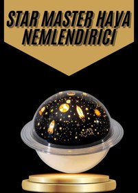 Resim FTA TİCARET Hava Nemlendirici Renk Değiştiren Oda Kokusu Yıldızlı Projektör 