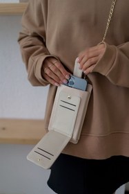 Resim Daily Ekru Cüzdan 