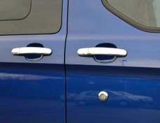 Resim OMSA Ford Tourneo Custom Krom Kapı Kolu 4 Kapı 9 Parça 2012-2023 Arası 