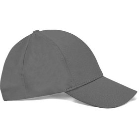 Resim Eke Tekstil Unisex Gri Renk Beyzbol Şapka - Unisex Beyaz 