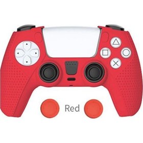 Resim Sony Dobe Playstation 5 Slikon Koruyucu Set Kırmızı. Ps5 Slikon 