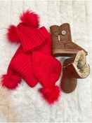 Resim MiaBaby Atkı Bere ve Bot Seti 