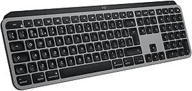 Resim Logitech MX Keys S for Mac için Pürüzsüz ve Hassas Kablosuz Klavye, Programlanabilir Tuşlar, Arkadan Aydınlatmalı, Bluetooth, USB-C Şarj, MacBook Pro, Macbook Air, iMac, iPad, QWERTY US INT'L için - 