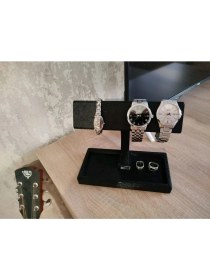 Resim DU&ER Dekoratif Saat ve Aksesuar Standı - Şık Masa Üstü Tutucu 