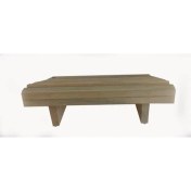 Resim Wooden Gold Ergonomik Masa Altı Ayaklık Ayak Desteği Ofis Tarzı Kaymaz Tabanlı 