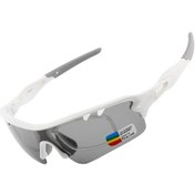 Resim Jzcat Bisiklet Gözlükleri Bisiklet Gözlükleri Erkek Ve Kadın Maraton Gözlükleri - Beyaz Gri 