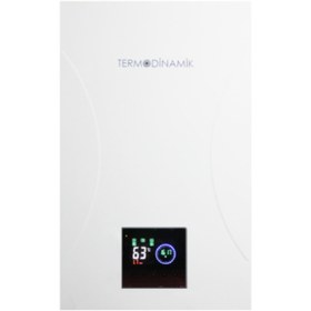Resim Termodinamik DEK 12 10.320 kcal/h Dokunmatik Panelli Tek Fazlı Elektrikli Kombi 220 V 50 Hz 