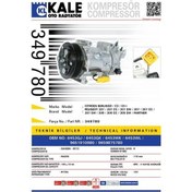 Resim Kale-349780 - Klima Kompresörü Peugeot 207 307 308 508 - Cıtroe 