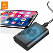 Resim Genel Markalar Mcdodo 8000mAh 10W Kablosuz Şarj Destekli Powerbank Siyah Modern Tasarım 826334 