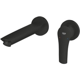 Resim Grohe 293382433 Eurosmart İki Delikli Lavabo Bataryası M-Boyut Mat Siyah 