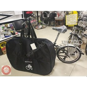 Resim Katlanır Bisiklet Taşıma Çantası Xbyc 099 Içi Süngerli Siyah 