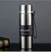 Resim Sunshine022 1000ml Büyük Kapasiteli Termal Sürahi Sızdırmaz Tutacaklı Kamp Seyahat Spor 