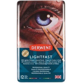Resim Derwent Lightfast Yağ Bazlı Kuru Boya Seti 12li Dw2302719 