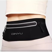 Resim Globalbloom Siyah Spor Bel Çantası Koşu Bisiklet Yürüyüş Hafif Çapraz Body Telefon Siyah 