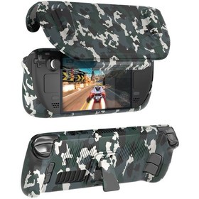 Resim Cbtx Steam Güverte Oyunu Konsolu İçin Jys Braket Isı Dispidasyonu Şok Geçirmez Kabuklu Koruyucu Kılıf 