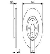 Resim Fiat Bravo Croma Doblo Idea Linea Marea Stilo Alfa Romeo Ön Fren Diski 