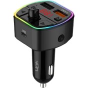 Resim Linktech GP14 38W Pd + Qc3.0 LED Ekranlı Fm Transmitter 