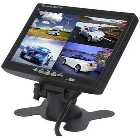 Resim Aempart Araç Monitörü 4 E Bölünür Ekran 4 Kamera Girişli Servis Araçları İçin 7inch Dijital 
