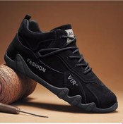 Resim Nefes Alabilen, Kaymaz Athleisure Ayakkabılar- Siyah 