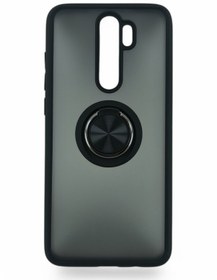 Resim Xiaomi Redmi Note 8 Pro Ultra Korumalı Buzlu Yüzüklü Tank Kılıf 