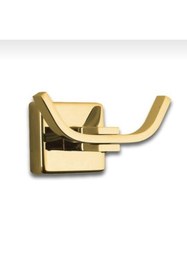 Resim Sedef Banyo Gold 2 Li Askılık Bornozluk Havlu Askılığı 