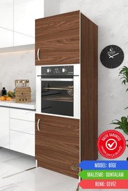 Resim Kenzlife Ankastre Fırın Dolabı Bige Cvz Mutfak Banyo Kiler 