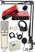 Resim Hype Store Stüdyo Ekipmanları Style Paket-3 CX1 Mikrofon Ses Kartı Stüdyo Kayıt Seti 