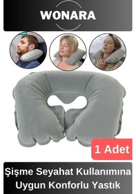 Resim Wonara Dayanıklı Şişme Seyahat Yastığı 