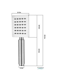 Resim T-may Sart Lüks Mafsallı Duş Seti Üst Takımı 