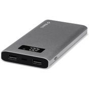 Resim Ttec Alumislim Lcd Uzay Grisi 10.000mah Taşınabilir Şarj Aleti / Powerbank 