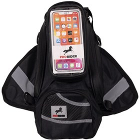 Resim Prorider Motosiklet Depo Üstü Çantası Siyah 