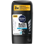 Resim Nivea Men Erkek Stick Deodorant Black&White Invisible Fresh 50ml 