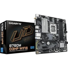Resim B760M D3HP Wıfı LGA1700 Ddr5 7600MHZ(OC) Pcıe 4.0 M.2 Nvme Wifi 6 Gigabit Lan Matx Anakart 