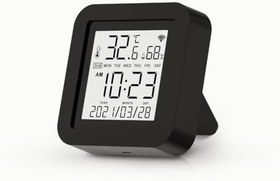 Resim YECO Tuya Uyumlu Akıllı 3’ü 1 Arada WiFi Kumanda, Ekranlı IR Uzaktan Kumanda, Sıcaklık ve Nem Sensörü, Alexa ve Google Uyumlu 