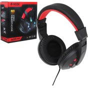 Resim Hobi City Magıcvoıce A-65 Misde 3.5mm Aux Girişli Rgb Işıklı Kulaküstü Mikrofonlu Oyuncu Kulaklık (44DEX34) 