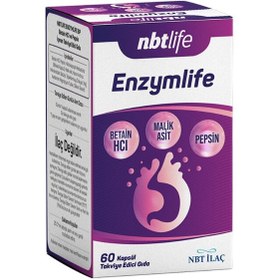 Resim Nbt Life Enzymlife Bp 60 Kapsül 