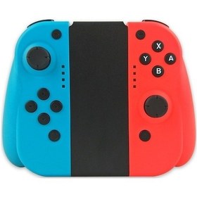 Resim Wondernest Ve Switch Sol Sağ Oyun Mavi Kırmızı Kablosuz Joy-con İçin Gamepad Denetleyicisi Bluetooth + Ku 