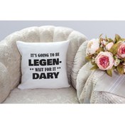 Resim Hediyecim Vuslat Legendary - Özel Baskılı Yastık Kılıfı 