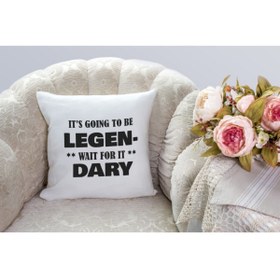 Resim Hediyecim Vuslat Legendary - Özel Baskılı Yastık Kılıfı 