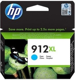 Resim Hp 912Xl Mavı Kartus 3Yl81A 