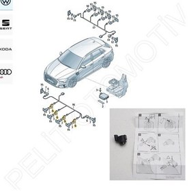 Resim Audi A5 Tampon Park Sensörü 5wa919275c 905 2024-2025 