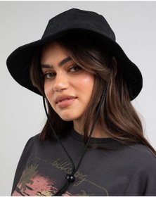 Resim Reva Unisex Yazlık Katlanabilir Safari Fötr Şapka Siyah 